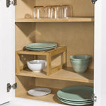 Load image into Gallery viewer, Home Basics 9&quot; x 9&quot;  Bamboo Helper Shelf, Natural $8 EACH, CASE PACK OF 6
