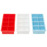 Load image into Gallery viewer, Home Basics Jumbo Silicone Ice Cube Tray $4.00 EACH, CASE PACK OF 24
