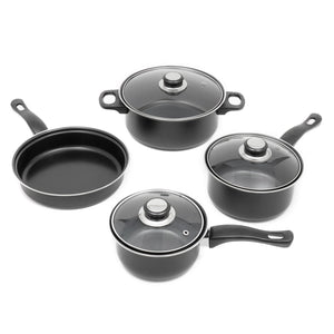 Home Basics Non-Stick 7 Piece Carbon Steel Cookware Set with Bakelite Handles $20 EACH, CASE PACK OF 6