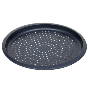 Michael Graves Design Non-Stick Perforated Carbon Steel Pizza Pan, Indigo $7.00 EACH, CASE PACK OF 12