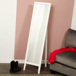 Load image into Gallery viewer, Home Basics Tall Vertical Mirror, White $80.00 EACH, CASE PACK OF 1
