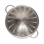Load image into Gallery viewer, Home Basics 5 Qt Deep Stainless Steel Colander with Easy Grip Handles, Silver
 $5.00 EACH, CASE PACK OF 12
