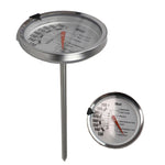 Load image into Gallery viewer, Home Basics Instant Read Large Stainless Steel Mechanical Meat Thermometer, Silver $4.00 EACH, CASE PACK OF 24
