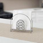 Load image into Gallery viewer, Home Basics Infinity Collection Napkin Holder, Chrome $5 EACH, CASE PACK OF 12
