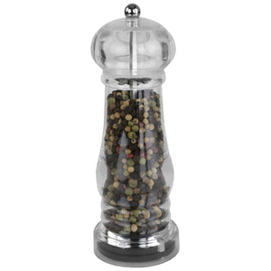 Home Basics Plastic Pepper Mill, Clear $2 EACH, CASE PACK OF 24