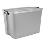 Load image into Gallery viewer, Sterilite 32 Gallon Latch Tote, Grey $30.00 EACH, CASE PACK OF 4
