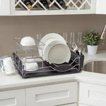 Load image into Gallery viewer, Home Basics 2-Tier Deluxe Dish Drainer $30.00 EACH, CASE PACK OF 6
