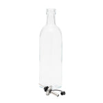 Load image into Gallery viewer, Home Basics Leak Proof Easy Pour Oil and Vinegar Bottle, Clear $2.00 EACH, CASE PACK OF 48
