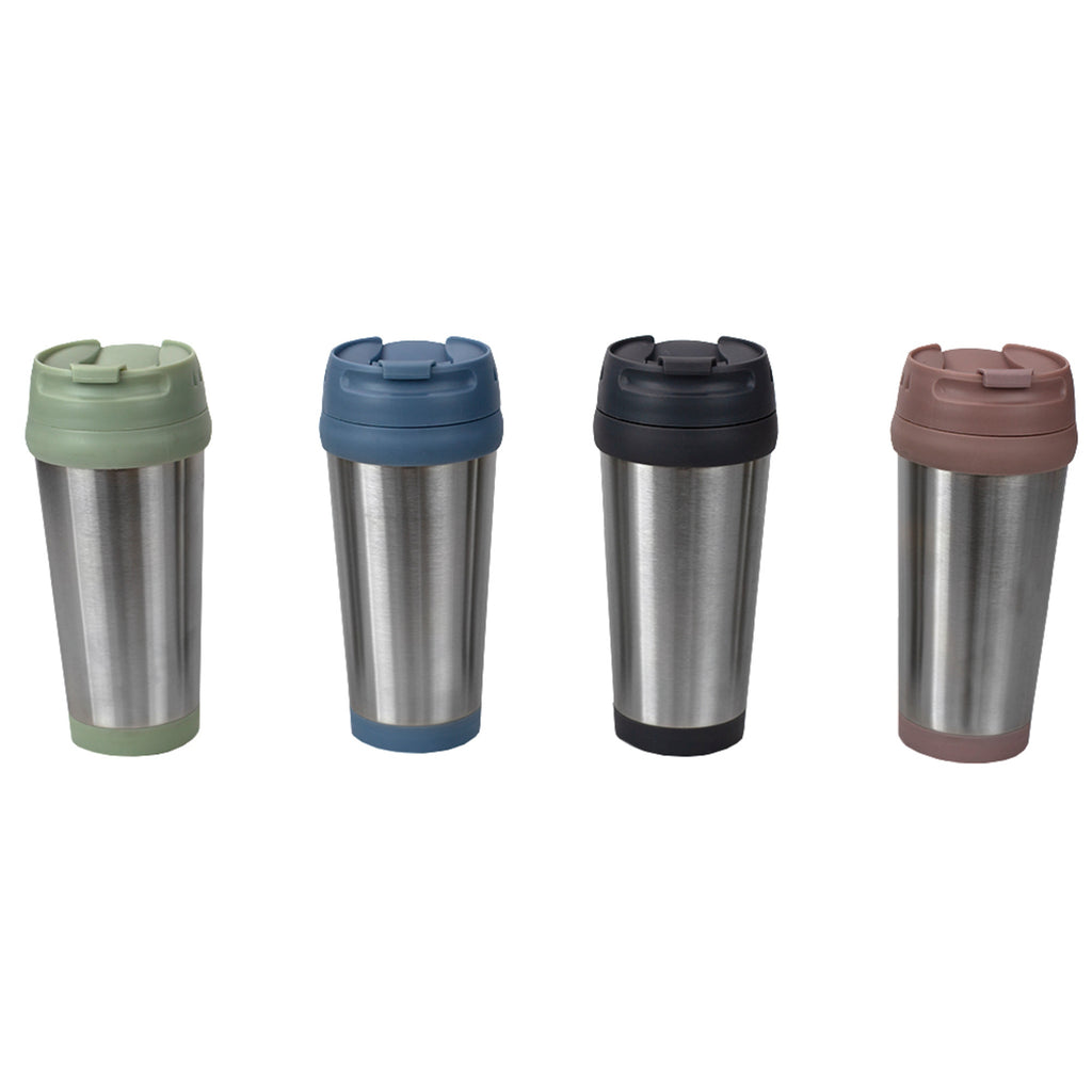 Home Basics Java 15 oz. Stainless Steel Tumbler - Assorted Colors