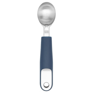 Michael Graves Design Comfortable Grip  Stainless Steel Rounded Ice Cream Scoop, Indigo $3.00 EACH, CASE PACK OF 24