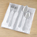 Load image into Gallery viewer, Home Basics Empire 20 Piece Flatware Set, Silver $8.00 EACH, CASE PACK OF 12
