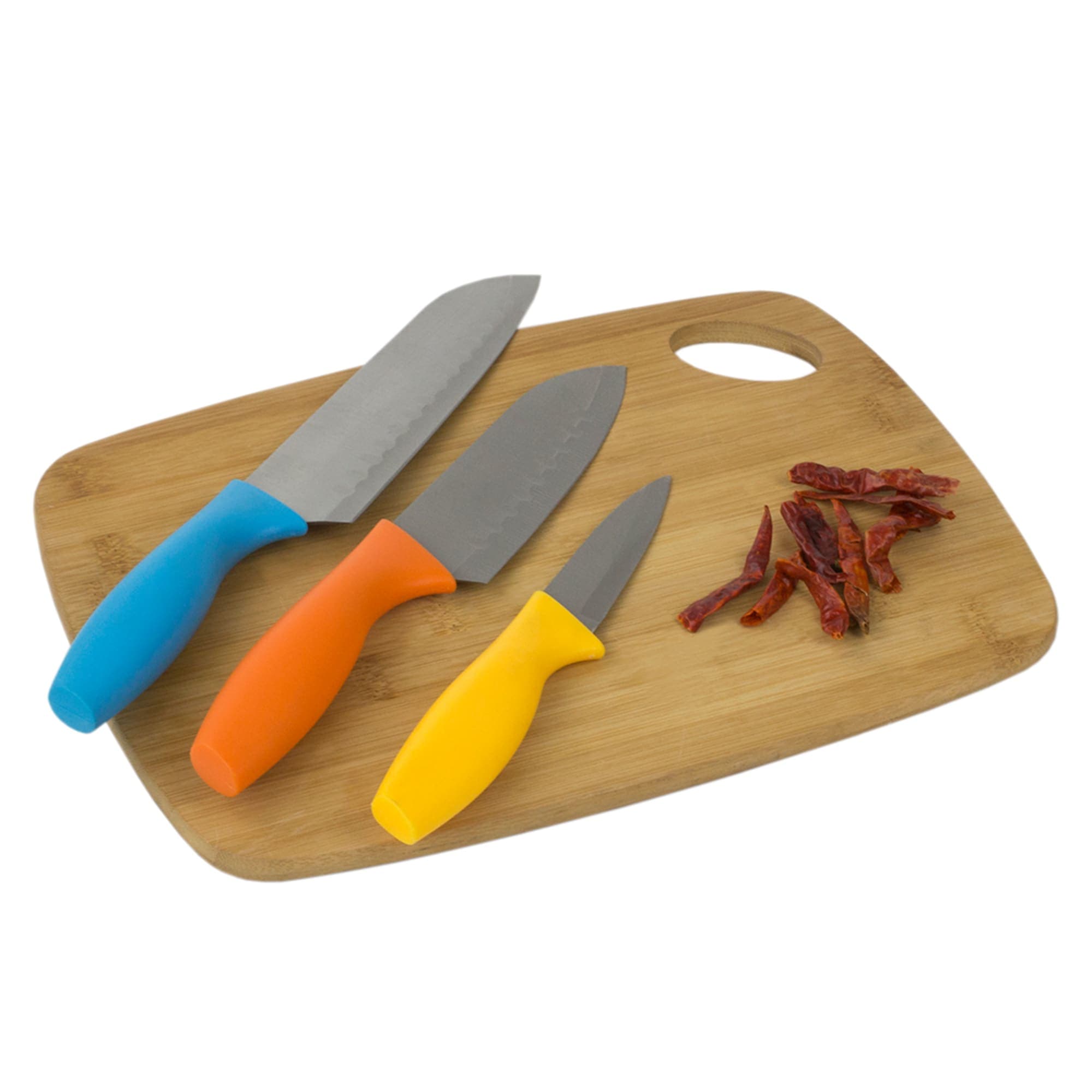   Basics Color-Coded Kitchen 12-Piece Knife Set