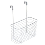 Load image into Gallery viewer, Home Basics Large Steel Over the Cabinet Basket, Silver $8.00 EACH, CASE PACK OF 12
