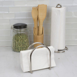 Home Basics Simplicity Collection Upright Freestanding Napkin Holder, Satin Nickel $4.00 EACH, CASE PACK OF 12