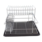 Load image into Gallery viewer, Home Basics Deluxe 2 Tier Dish Rack, Black $20.00 EACH, CASE PACK OF 4
