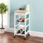 Load image into Gallery viewer, Home Basics Kitchen Trolley With Drawer and Baskets $50 EACH, CASE PACK OF 1

