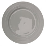 Load image into Gallery viewer, Home Basics Embossed Thread 10.5&quot; Ceramic Dinner Plate, White $3.00 EACH, CASE PACK OF 24
