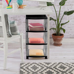 Load image into Gallery viewer, Sterilite 3 Drawer Cart, Black $35.00 EACH, CASE PACK OF 2
