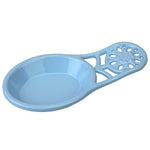 Load image into Gallery viewer, Home Basics Sunflower Heavy Weight Cast Iron Spoon Rest, Light Blue $4.00 EACH, CASE PACK OF 6
