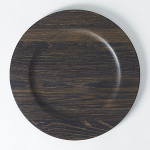 Sophia Grace 12" Charger Plate, Timber Cherry $3.00 EACH, CASE PACK OF 12