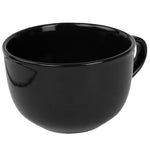 Load image into Gallery viewer, Home Basics Jumbo 22 oz Ceramic Mug, Black $3.00 EACH, CASE PACK OF 24

