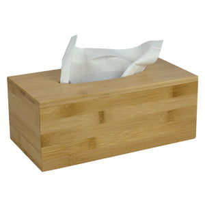 Home Basics Rectangle Bamboo Tissue Box Cover, Natural $7 EACH, CASE PACK OF 6