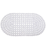 Load image into Gallery viewer, Home Basics Diamond Plastic Bath Mat, Clear $4.00 EACH, CASE PACK OF 12
