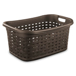 Load image into Gallery viewer, Sterilite Weave Laundry Basket / Espresso $15.00 EACH, CASE PACK OF 6
