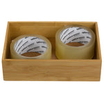 Load image into Gallery viewer, Home Basics 6&quot; x 9&quot; Bamboo Drawer Organizer, Natural $6.00 EACH, CASE PACK OF 12
