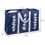 Load image into Gallery viewer, Sunbeam Navy 3 Section Laundry Bag $6 EACH, CASE PACK OF 24

