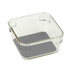 Load image into Gallery viewer, Home Basics 3&quot; x 3&quot; x 2&quot; Plastic Drawer Organizer with Rubber Liner $1.00 EACH, CASE PACK OF 24

