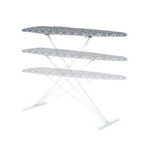 Seymour Home Products Adjustable Height, Freestanding T-Leg Ironing Board, Gray Lattice $25 EACH, CASE PACK OF 1