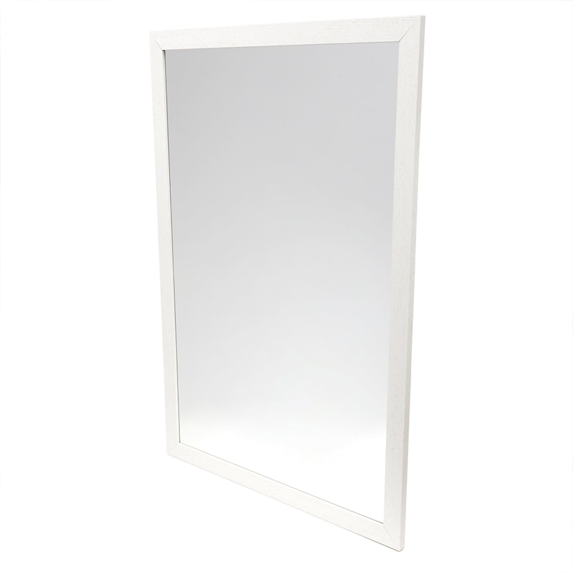 Home Basics 24" x 36" Wall Mirror, White $25.00 EACH, CASE PACK OF 4