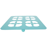 Load image into Gallery viewer, Home Basics Turquoise Collection Trinity Trivet, Turquoise $3.00 EACH, CASE PACK OF 12
