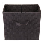 Load image into Gallery viewer, Home Basics X-Large Polyester Woven Strap Open Bin, Brown $10.00 EACH, CASE PACK OF 6
