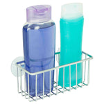 Load image into Gallery viewer, Home Basics Chrome Plated Steel Suction Wire Bath Caddy $3.00 EACH, CASE PACK OF 12
