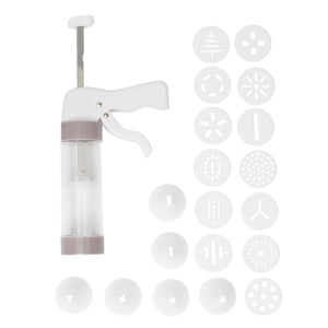 Home Basics Cookie Press with Cookie Discs and Decorating Tips $6 EACH, CASE PACK OF 8