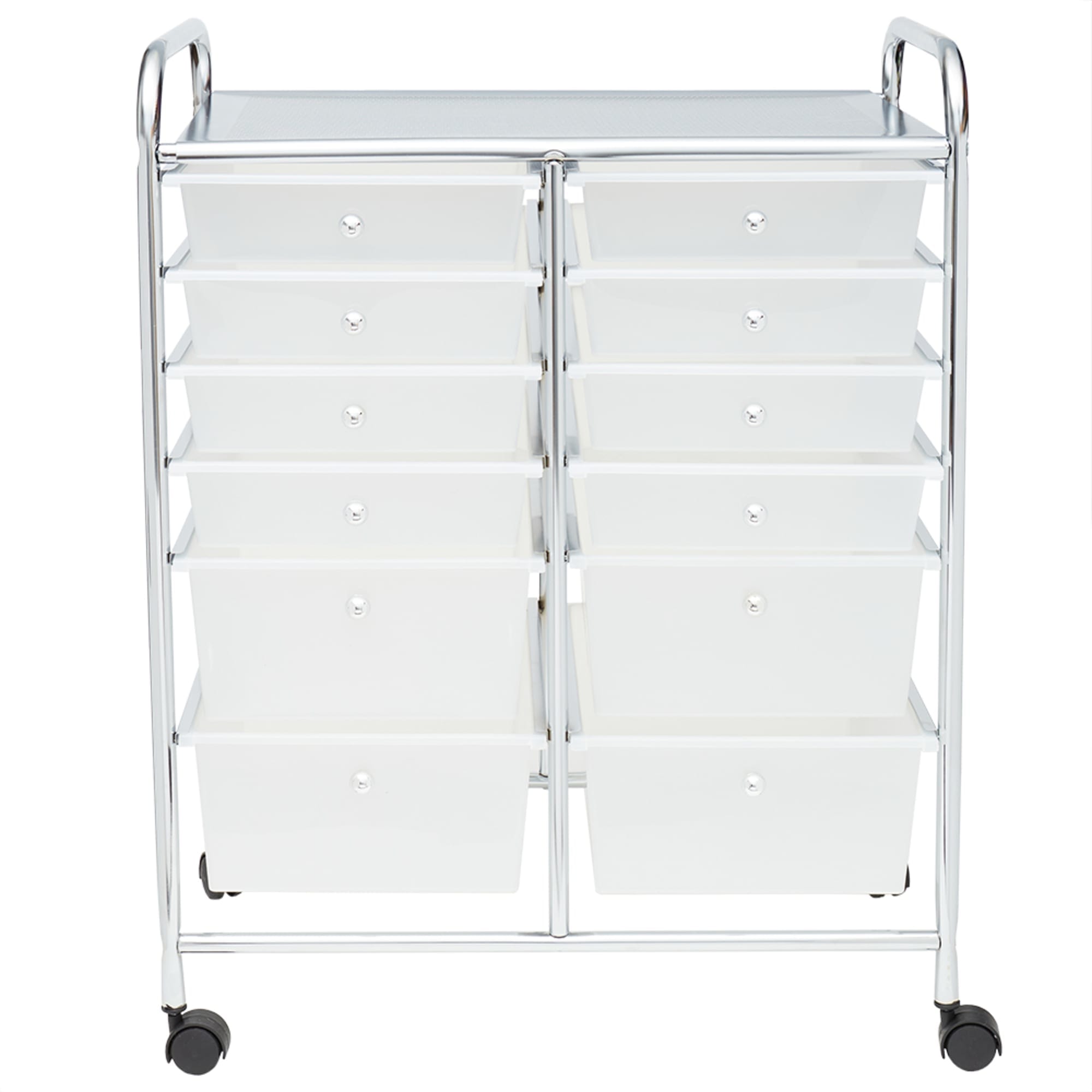 Home Basics 12-Drawer Storage Cart, White $70.00 EACH, CASE PACK OF 1
