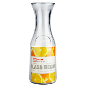 Home Basics Glass Decanter $2.00 EACH, CASE PACK OF 24