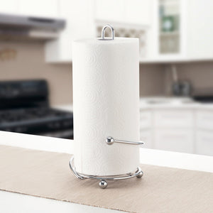 Home Basics Wire Collection Chrome Plated Steel Paper Towel Holder, Chrome $6.00 EACH, CASE PACK OF 12