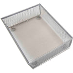 Load image into Gallery viewer, Home Basics 6 x 9 Mesh Steel Drawer Organizer, Silver $3 EACH, CASE PACK OF 12
