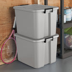 Load image into Gallery viewer, Sterilite 20 Gallon Latch Tote, Grey $20.00 EACH, CASE PACK OF 6
