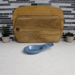 Load image into Gallery viewer, Home Basics Iris Cast Iron Spoon Rest, Slate $4 EACH, CASE PACK OF 6
