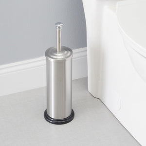 Home Basics Brushed Stainless Steel Toilet Brush with Holder $10.00 EACH, CASE PACK OF 12