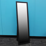Load image into Gallery viewer, Home Basics Easel Back Full Length Mirror with MDF Frame, Black $20.00 EACH, CASE PACK OF 6
