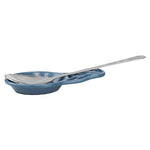 Load image into Gallery viewer, Home Basics Iris Cast Iron Spoon Rest, Slate $4 EACH, CASE PACK OF 6
