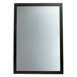 Load image into Gallery viewer, Home Basics 24&quot; x 36&quot; Wall Mirror, Mahogany $25.00 EACH, CASE PACK OF 4
