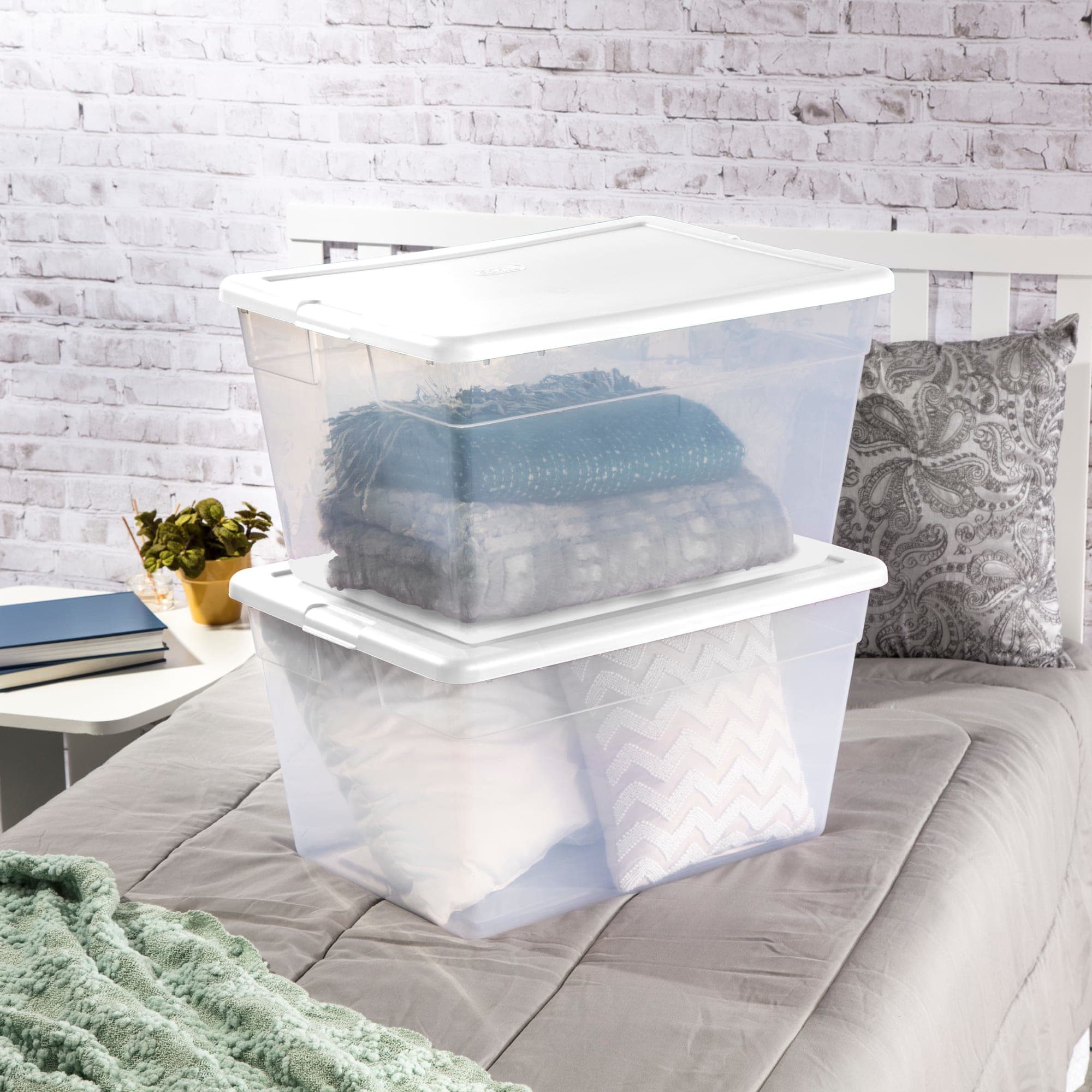 Sterilite 56 Quart / 53 Liter Storage Box $15.00 EACH, CASE PACK OF 8