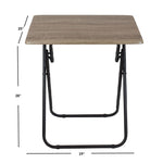 Load image into Gallery viewer, Home Basics Jumbo Multi-Purpose Foldable Table, Rustic $25.00 EACH, CASE PACK OF 4
