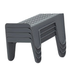 Load image into Gallery viewer, Home Basics 4 Piece Shoe Stacker, Grey $4.00 EACH, CASE PACK OF 12
